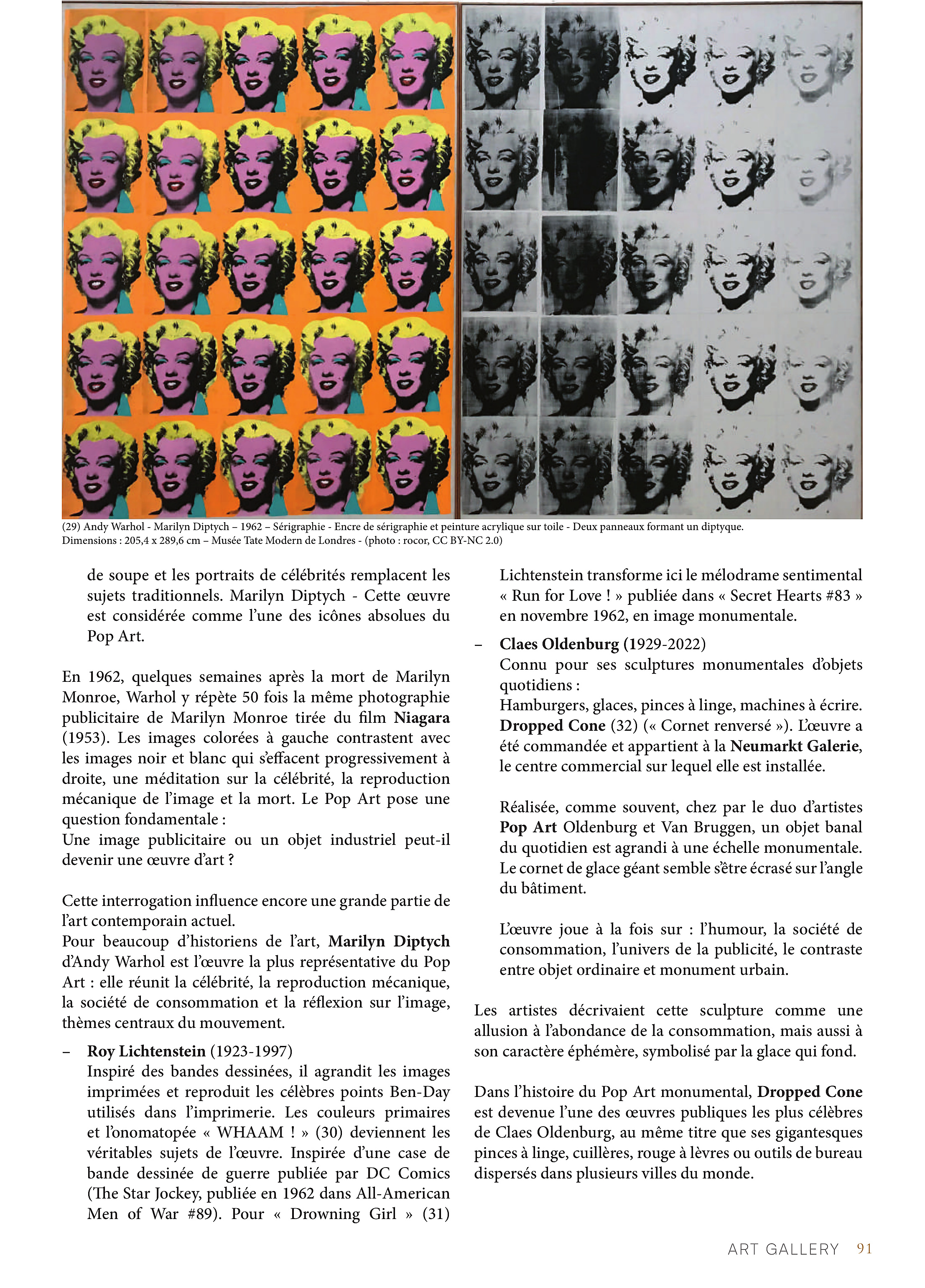 De l'Art Moderne à l'Art Contemporain — page 91