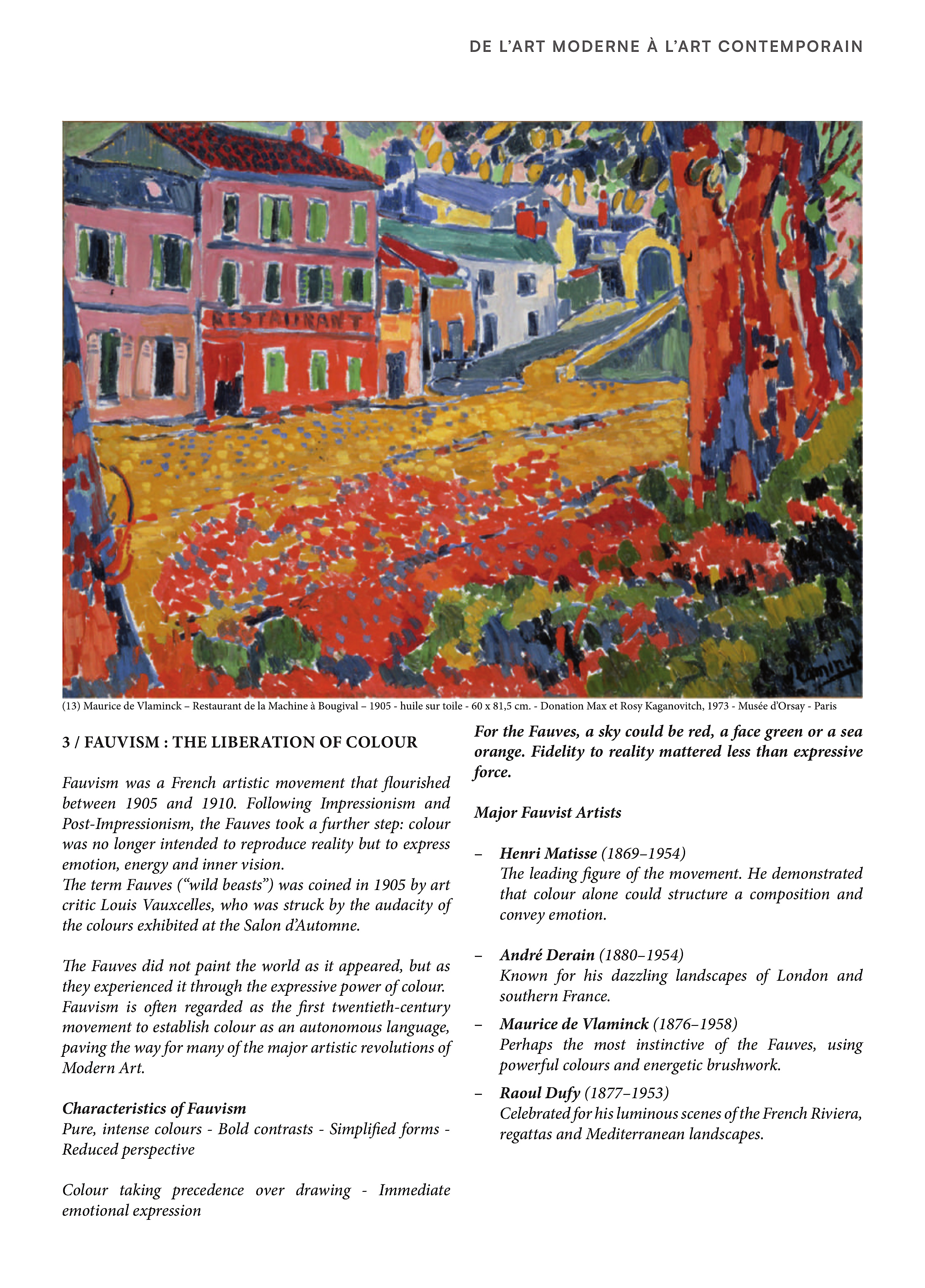 De l'Art Moderne à l'Art Contemporain — page 55
