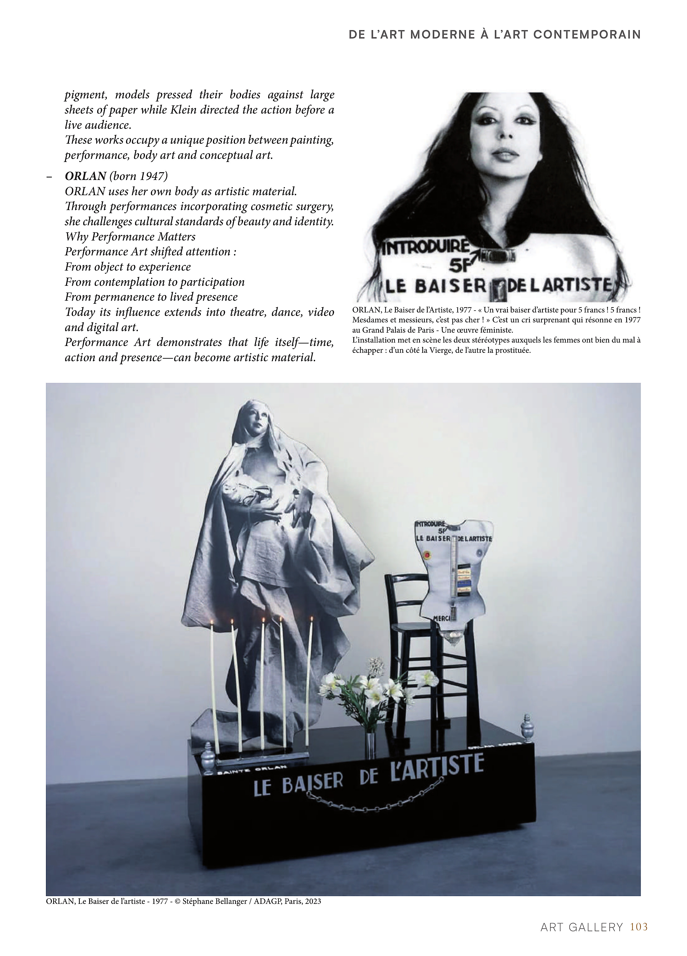 De l'Art Moderne à l'Art Contemporain — page 103