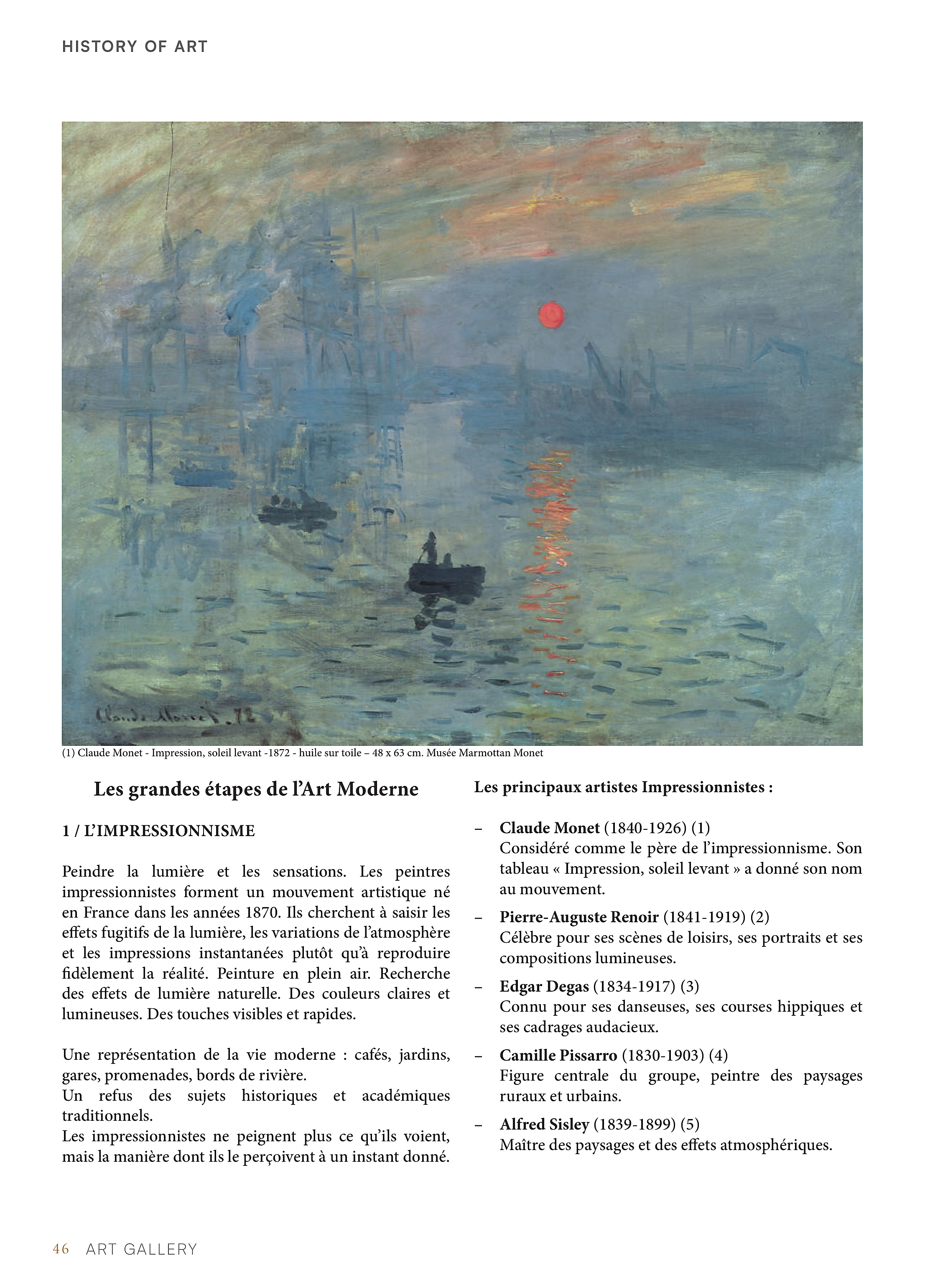 De l'Art Moderne à l'Art Contemporain — page 46