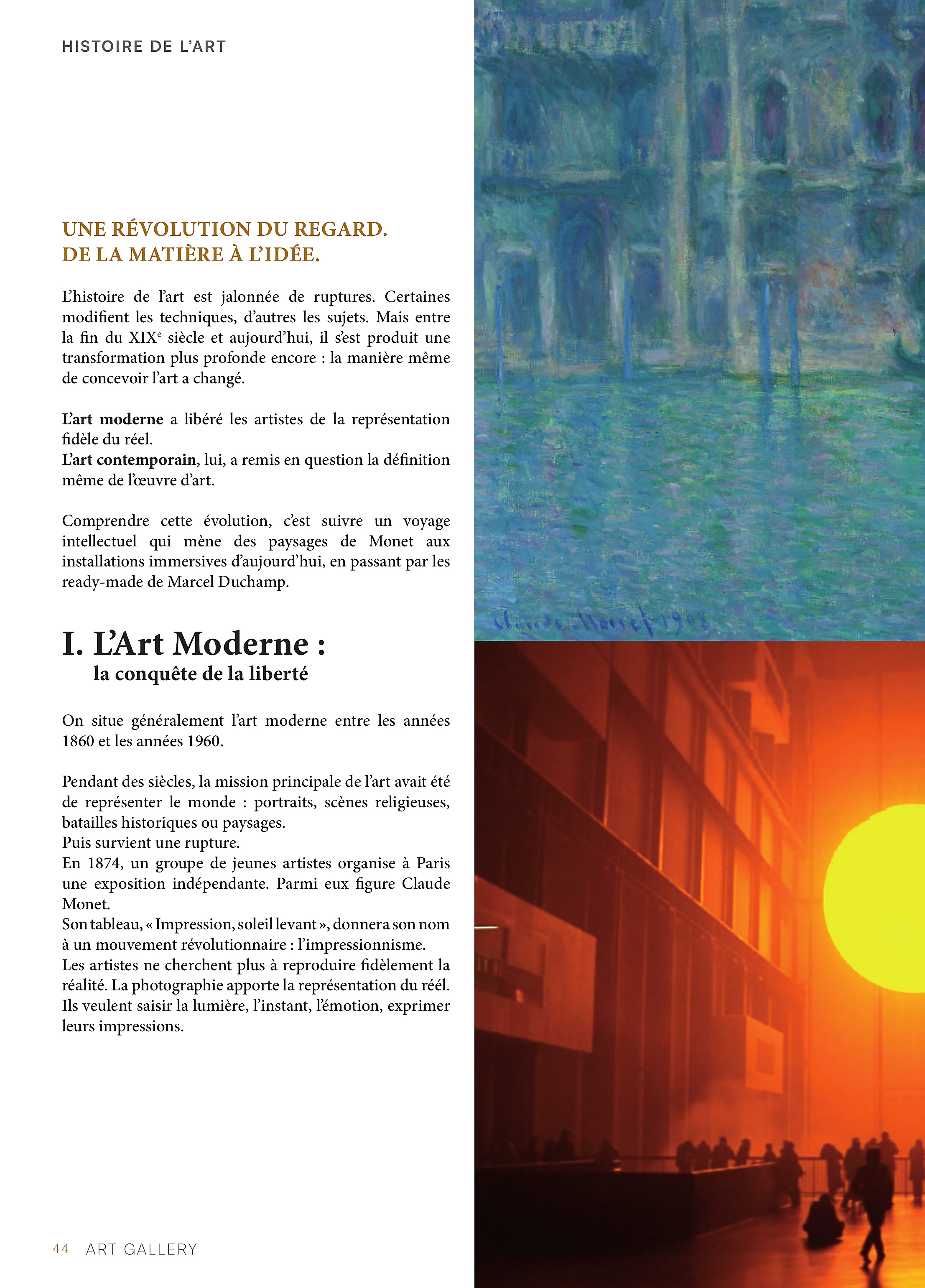 De l'Art Moderne à l'Art Contemporain — page 44