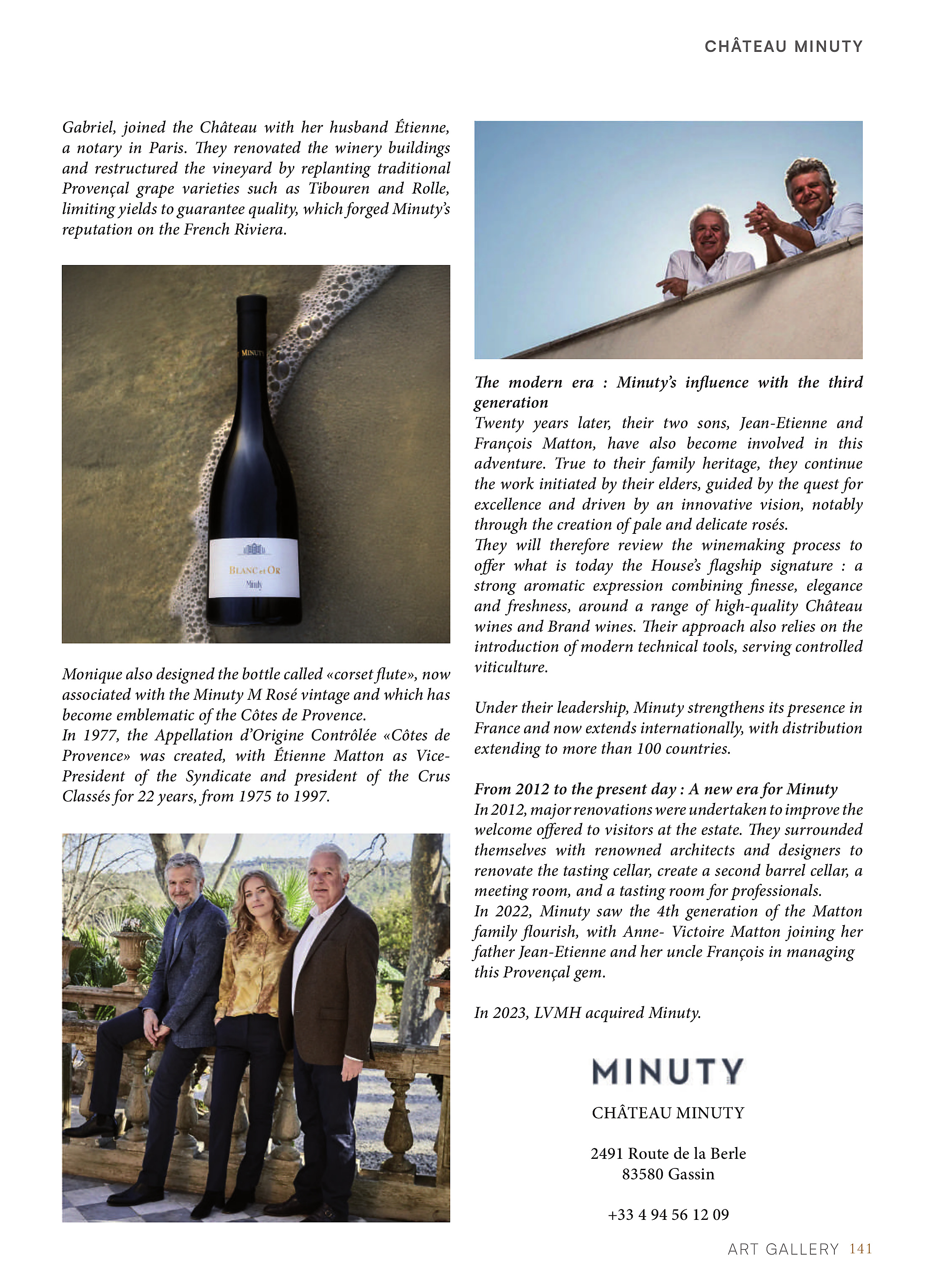 Château Minuty — page 141