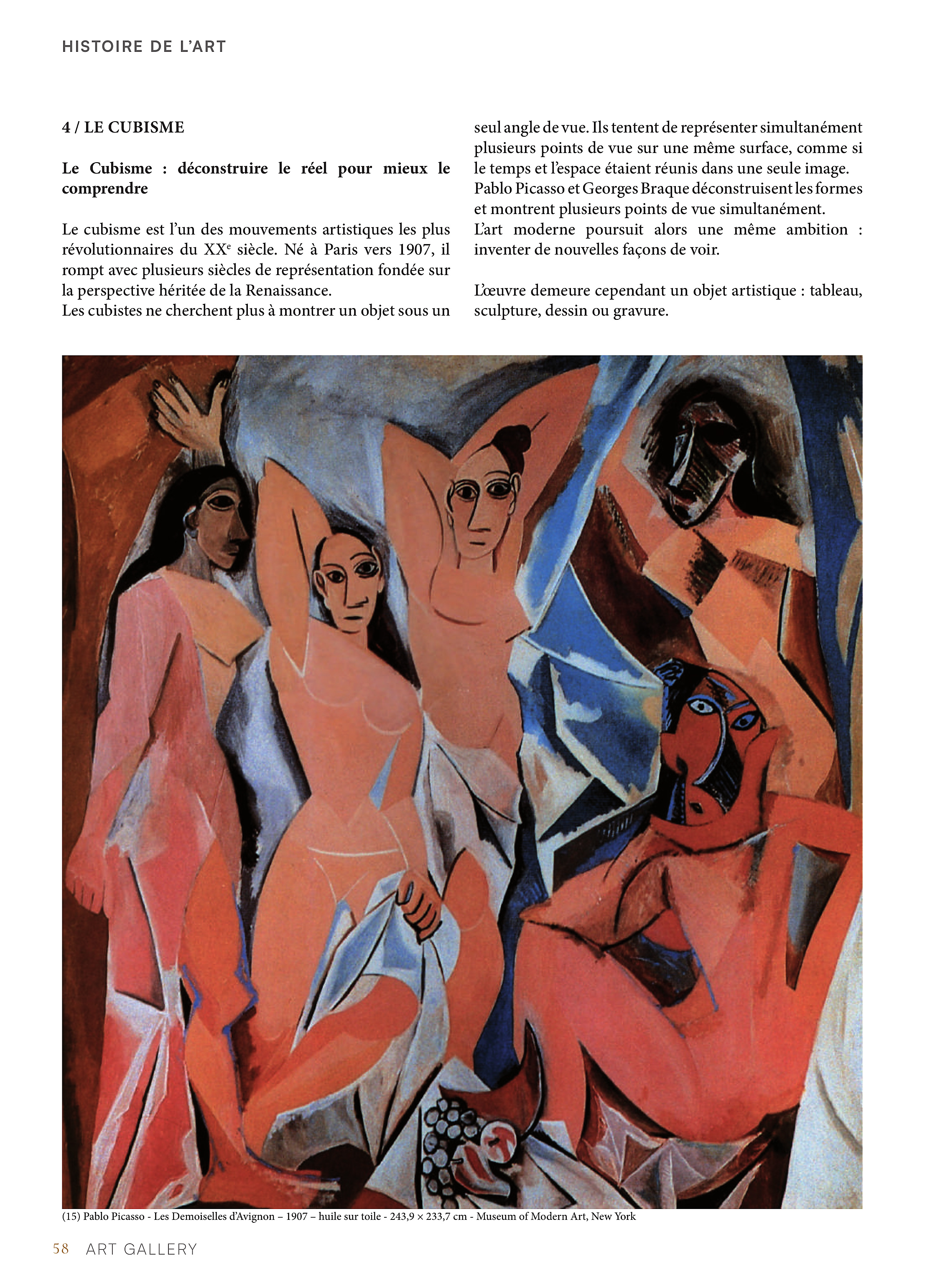 De l'Art Moderne à l'Art Contemporain — page 58