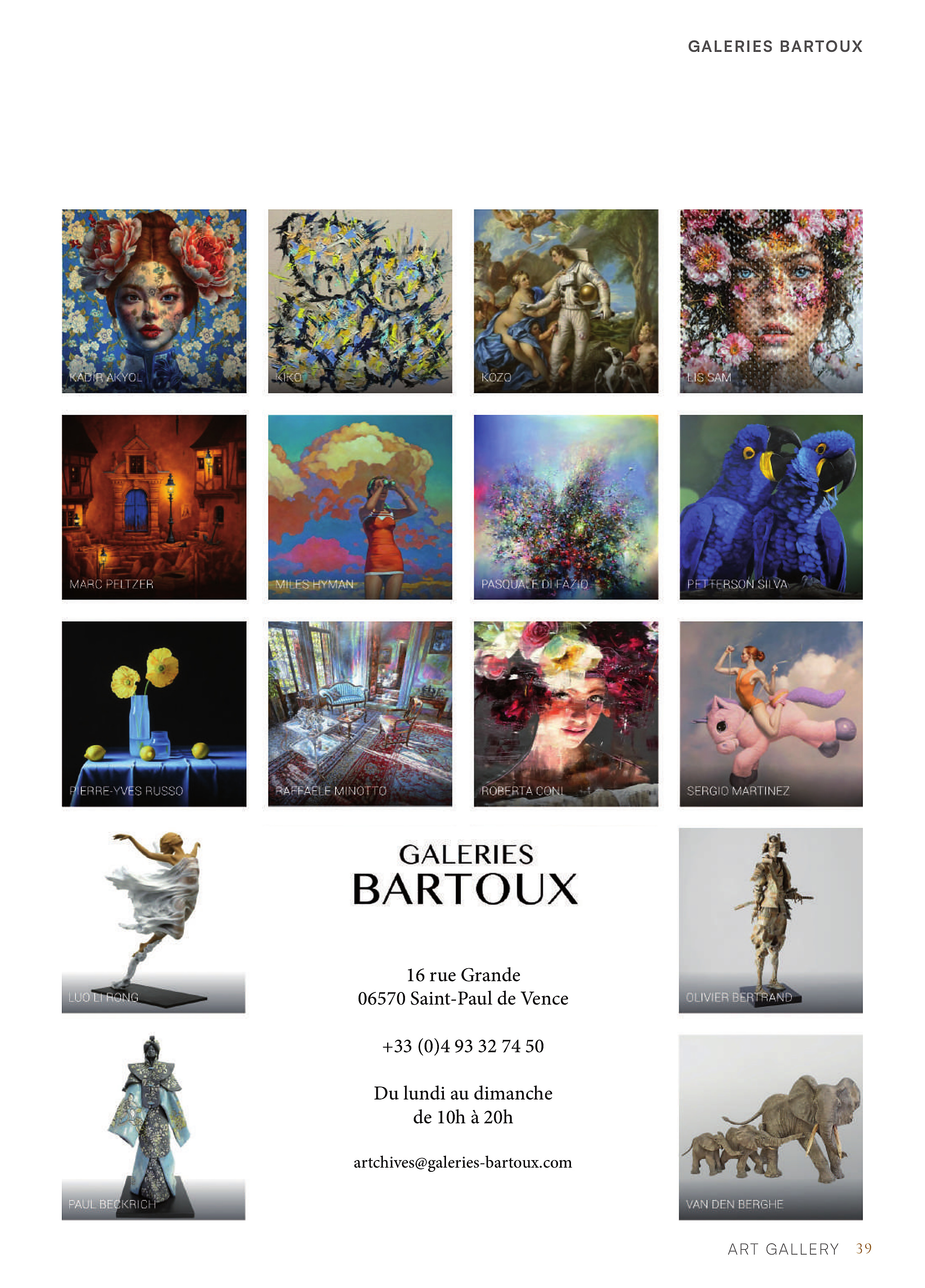 Galeries Bartoux — page 39