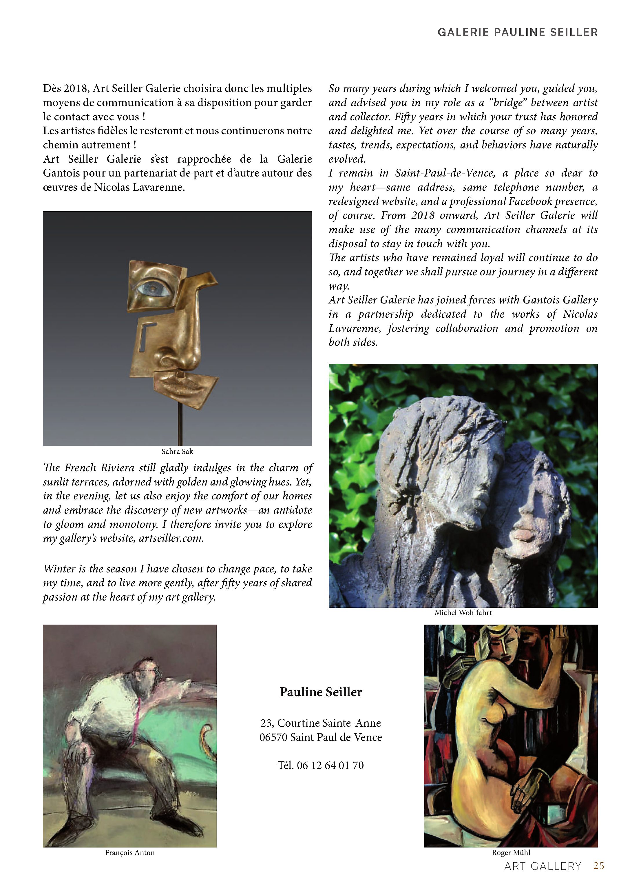 Galerie Pauline Seiller — page 25