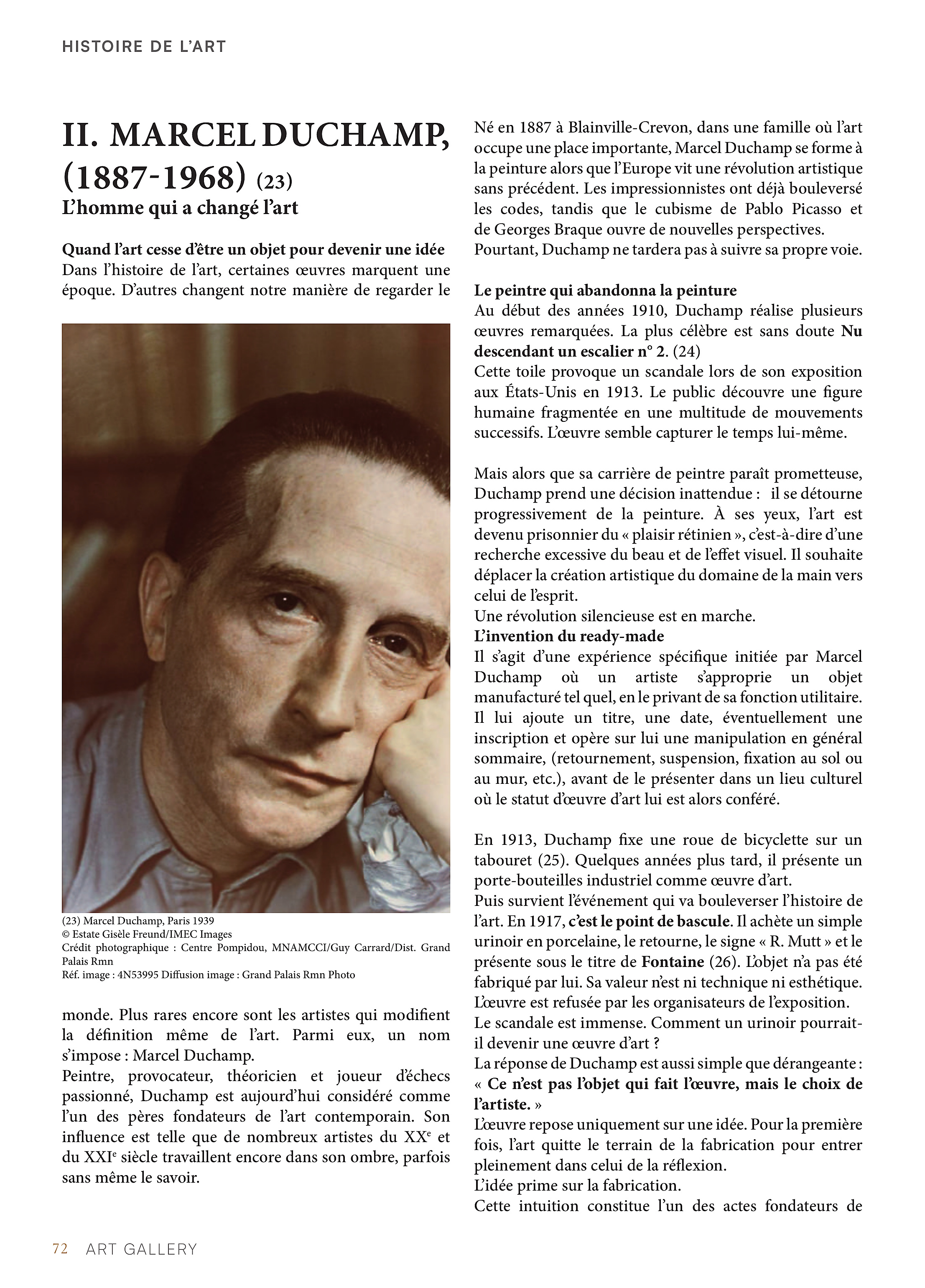 De l'Art Moderne à l'Art Contemporain — page 72