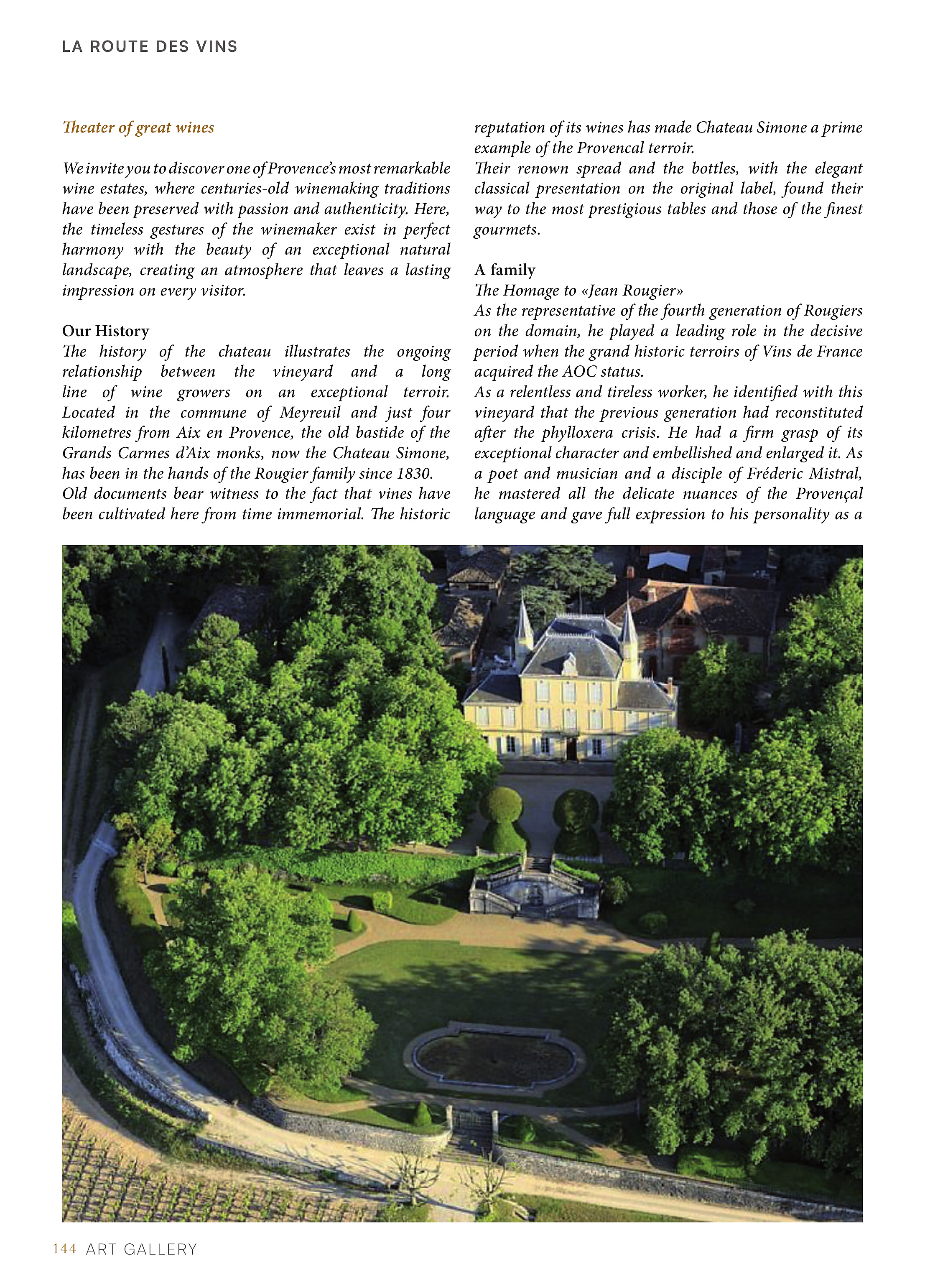 Château Simone — page 144