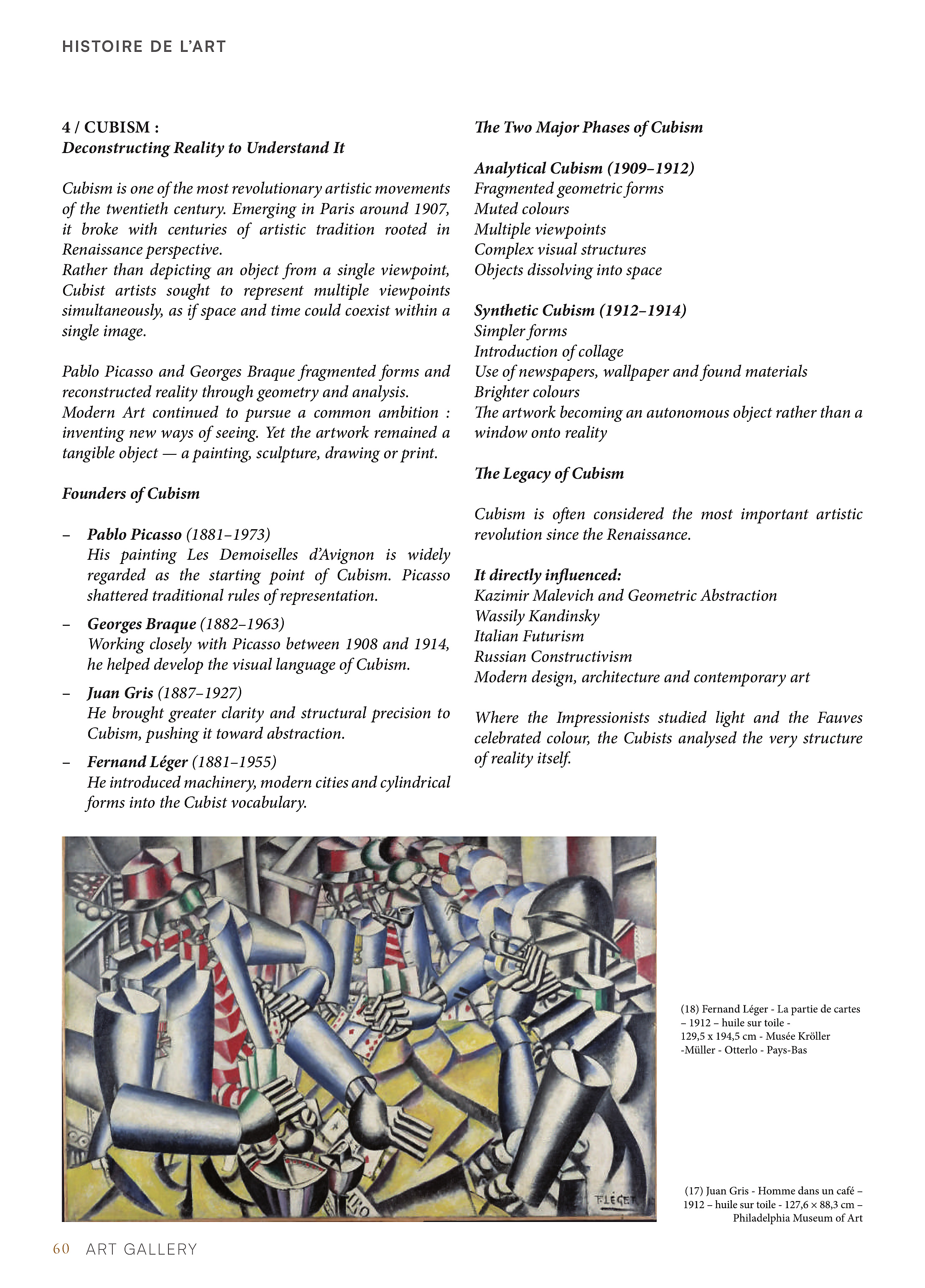 De l'Art Moderne à l'Art Contemporain — page 60