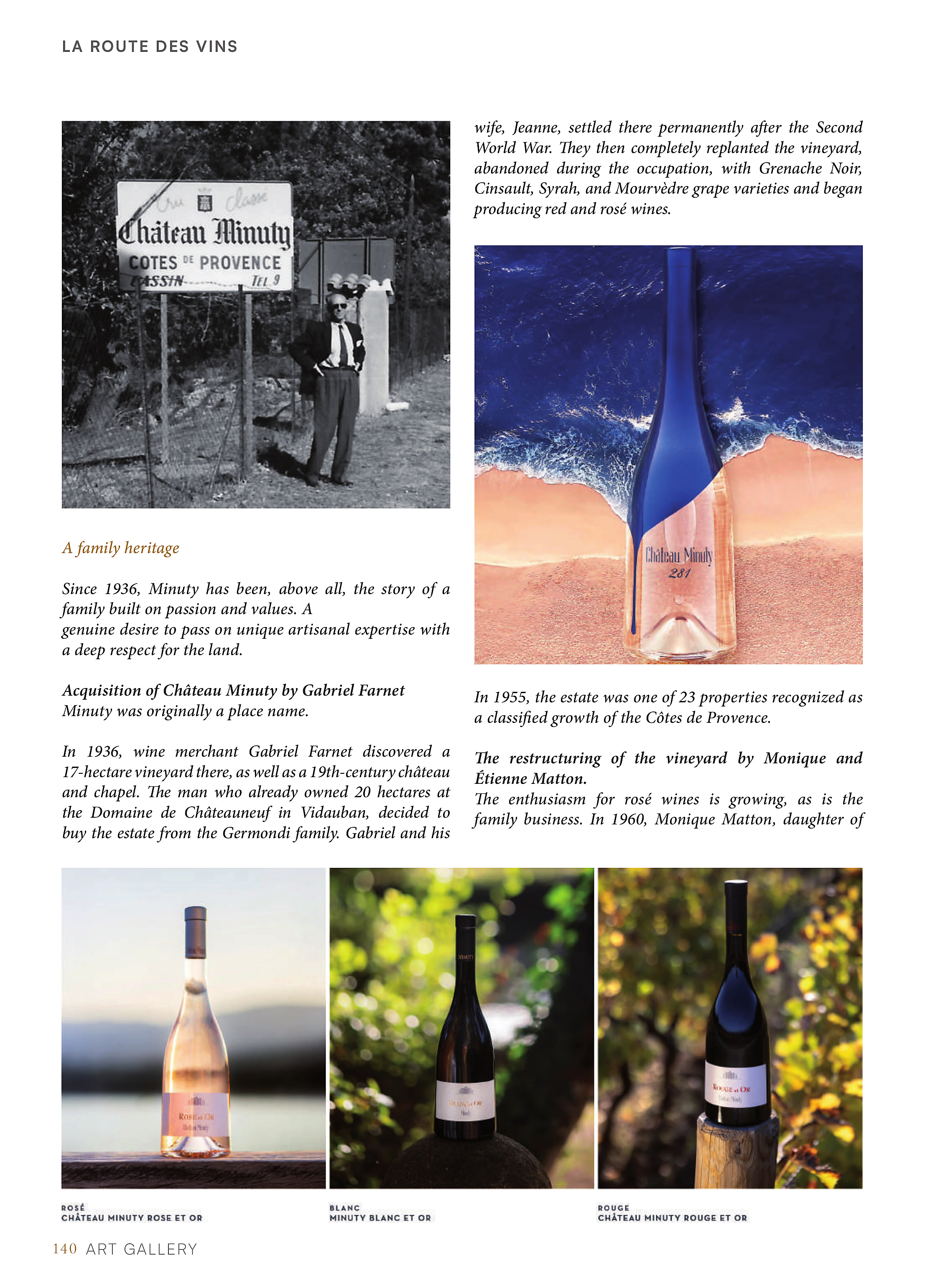 Château Minuty — page 140