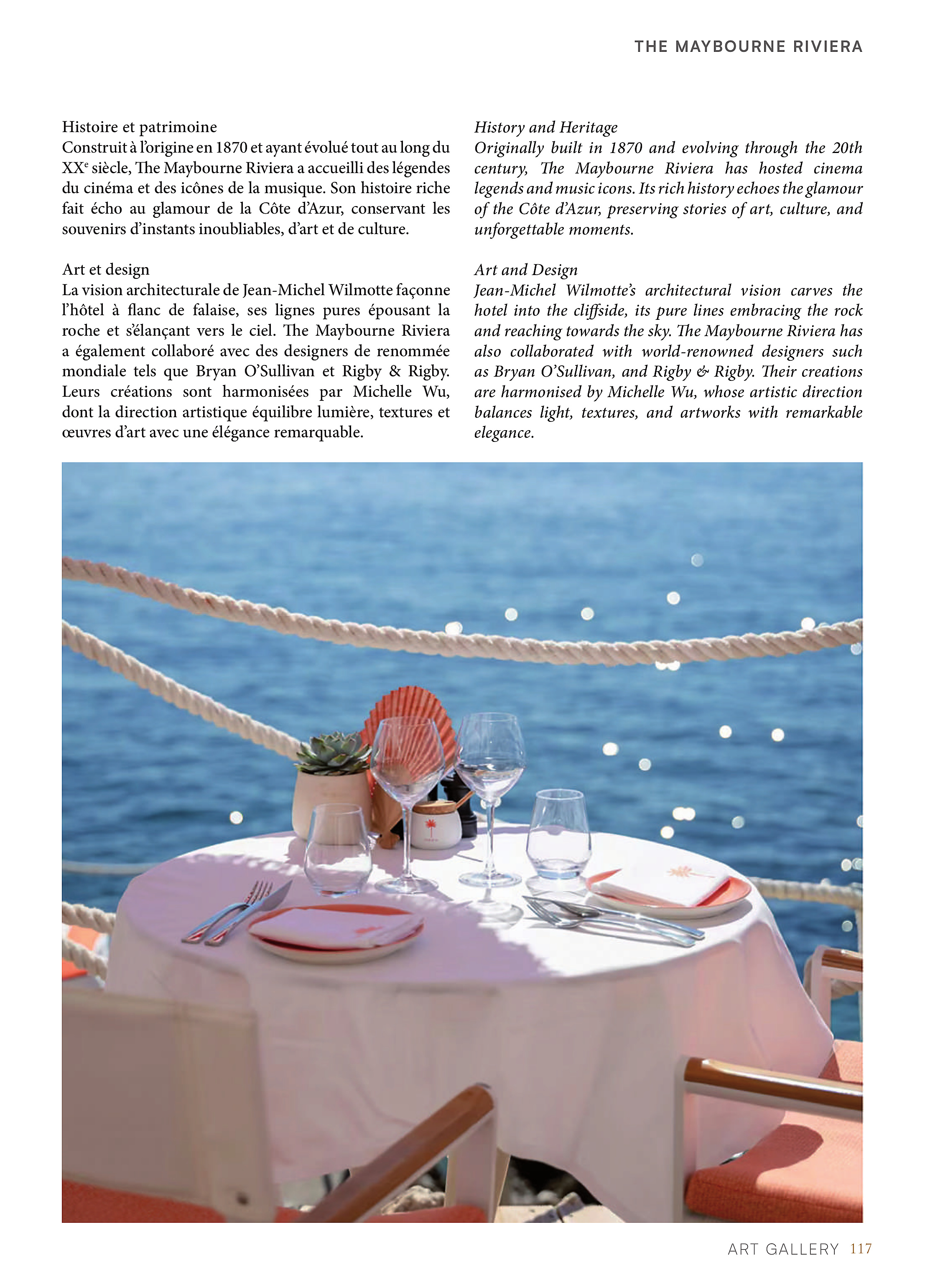 The Maybourne Riviera — page 117